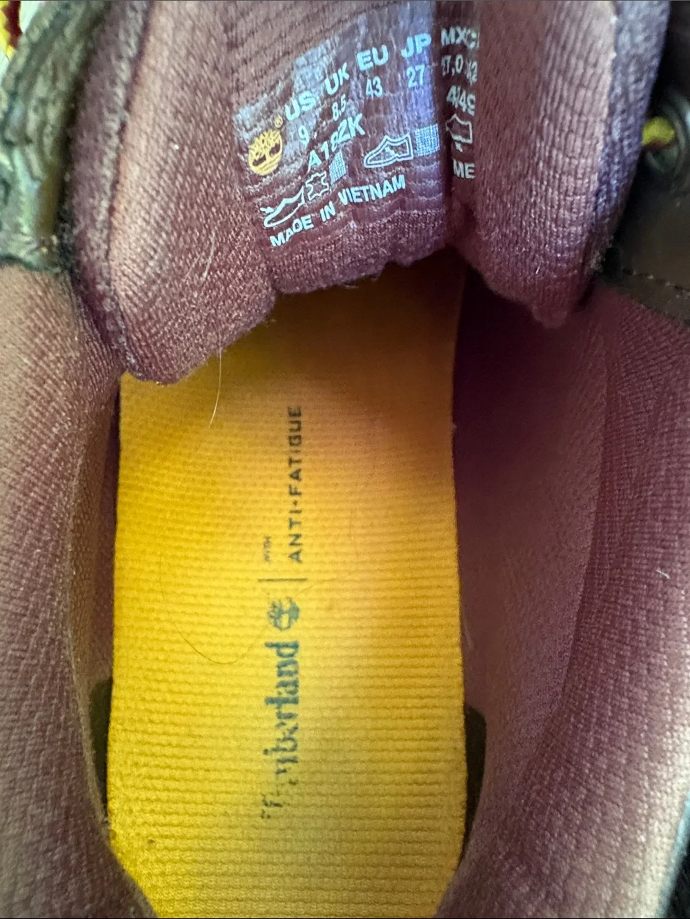 Timberland sturdy leather